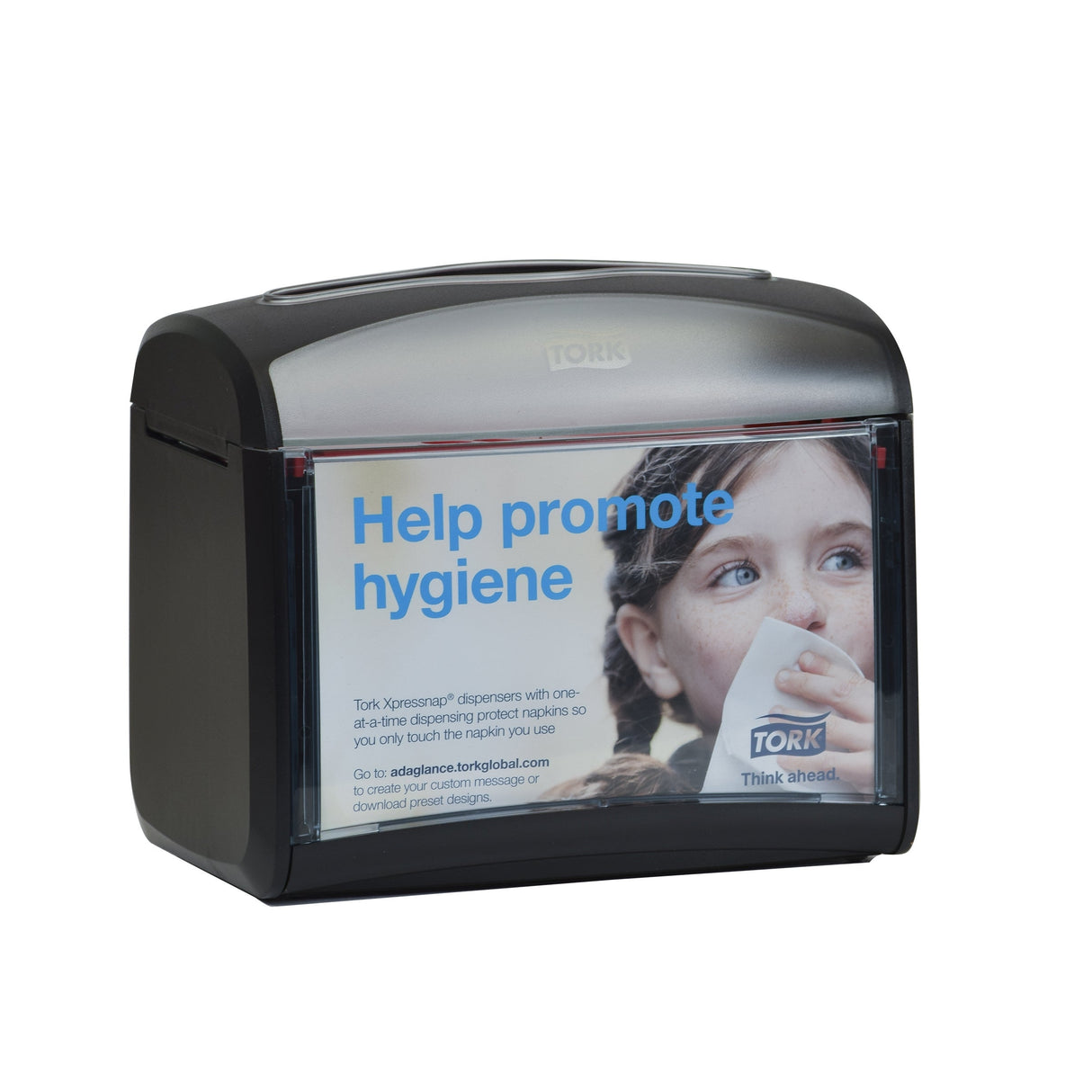 Dispenser, Tabletop Napkin, Xpressnap, Black,1 - 1 EACH