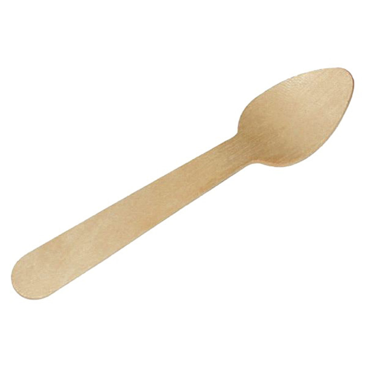 Spoons, Wood, 4.33 Inch, Mini,24 - 24 COUNT