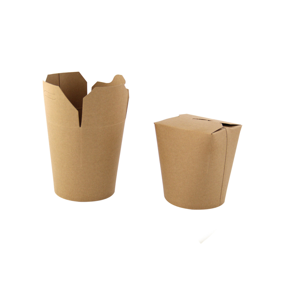 Containers, Take-Out, 16 Ounce, Paper, Kraft, 3.25 x 3.75 Inch,10 - 50 COUNT