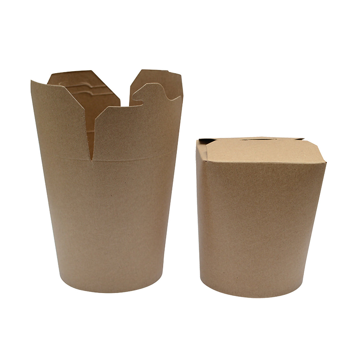 Containers, Take-Out, 32 Ounce, Paper, Kraft, 3.80 x 4.50 Inch,20 - 25 COUNT