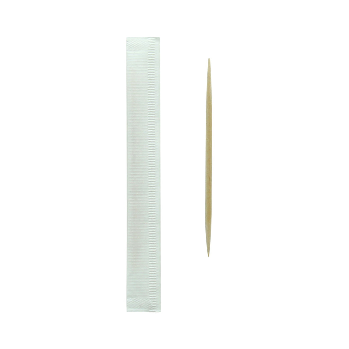 Toothpicks, 2.50 Inch, Wooden, Individually-Wrapped,5 - 1000 COUNT