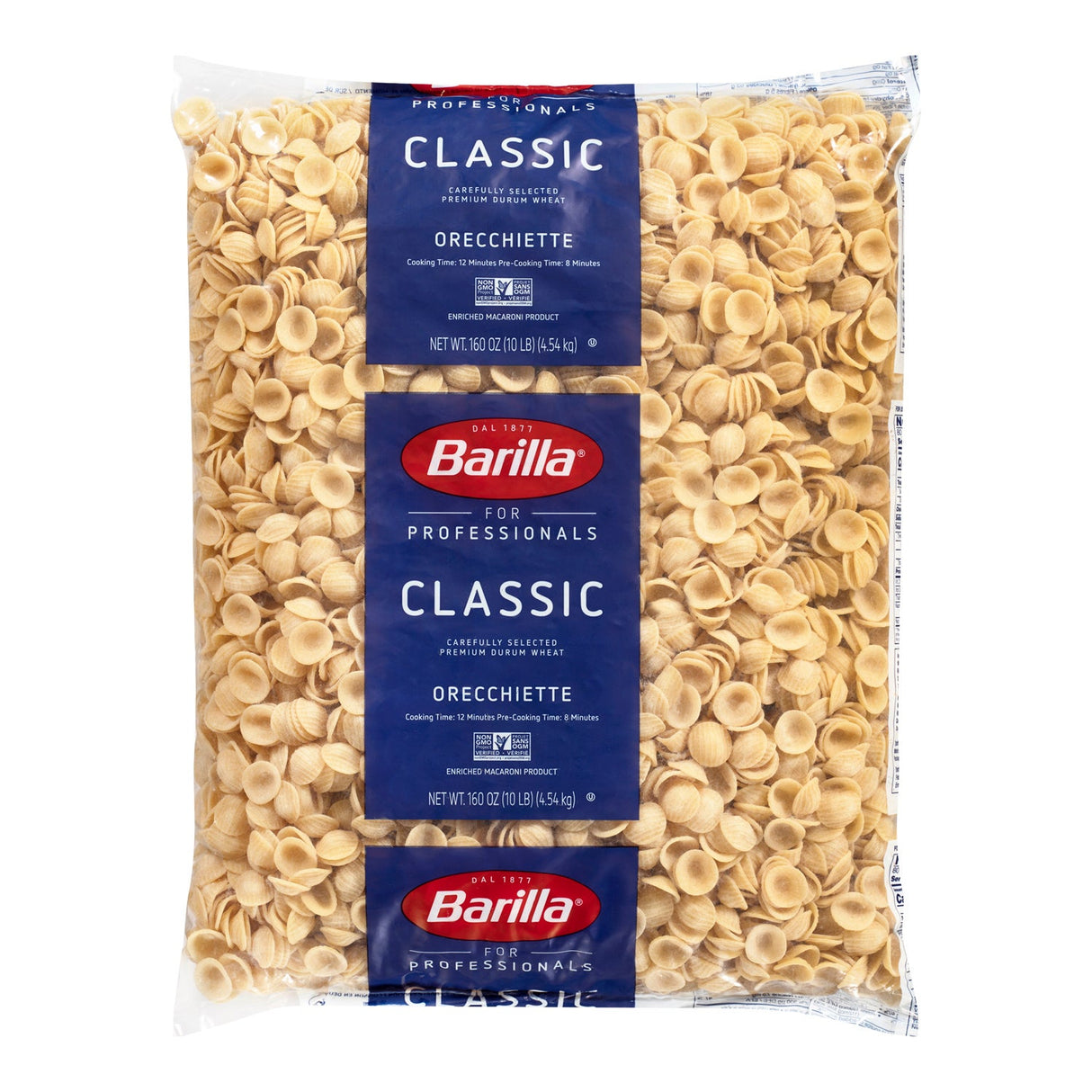 Pasta, Orecchiette, Bulk,2 - 160 OUNCE