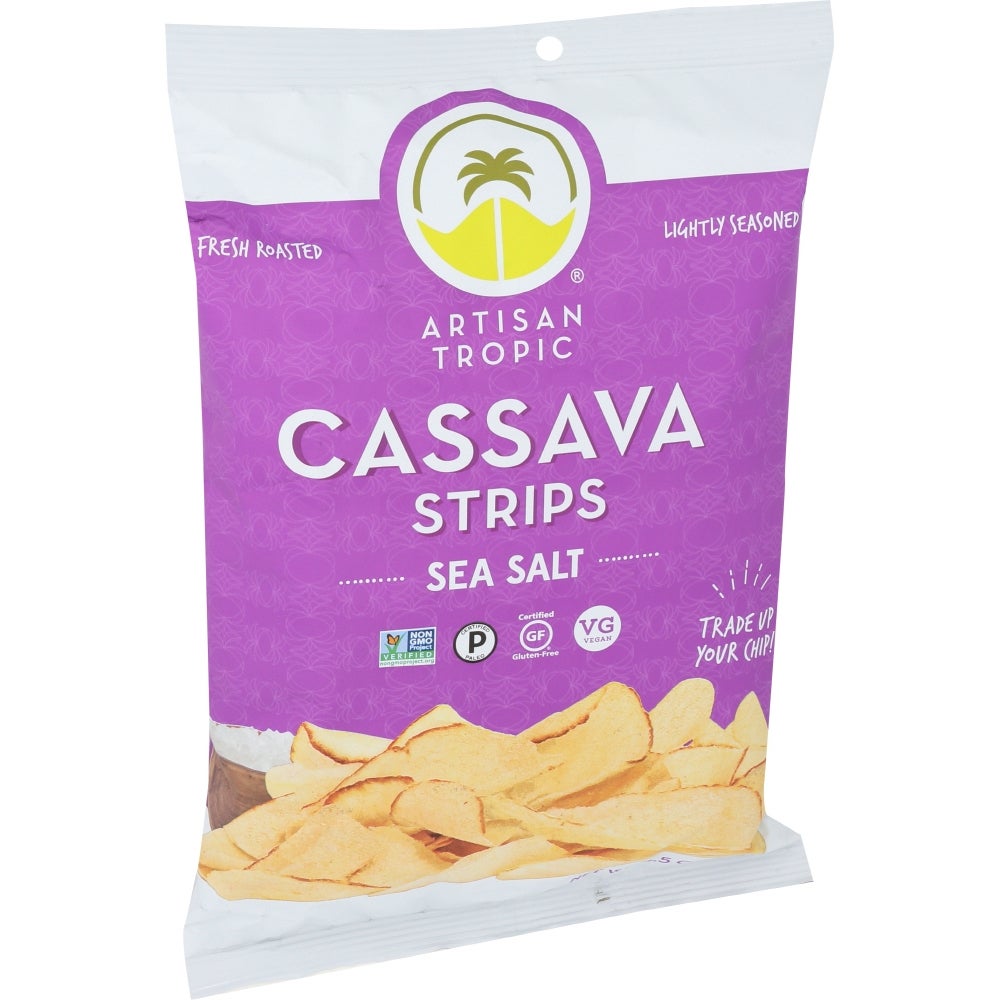 Cassava Strips, with Sea Salt,12 - 4.5 OUNCE