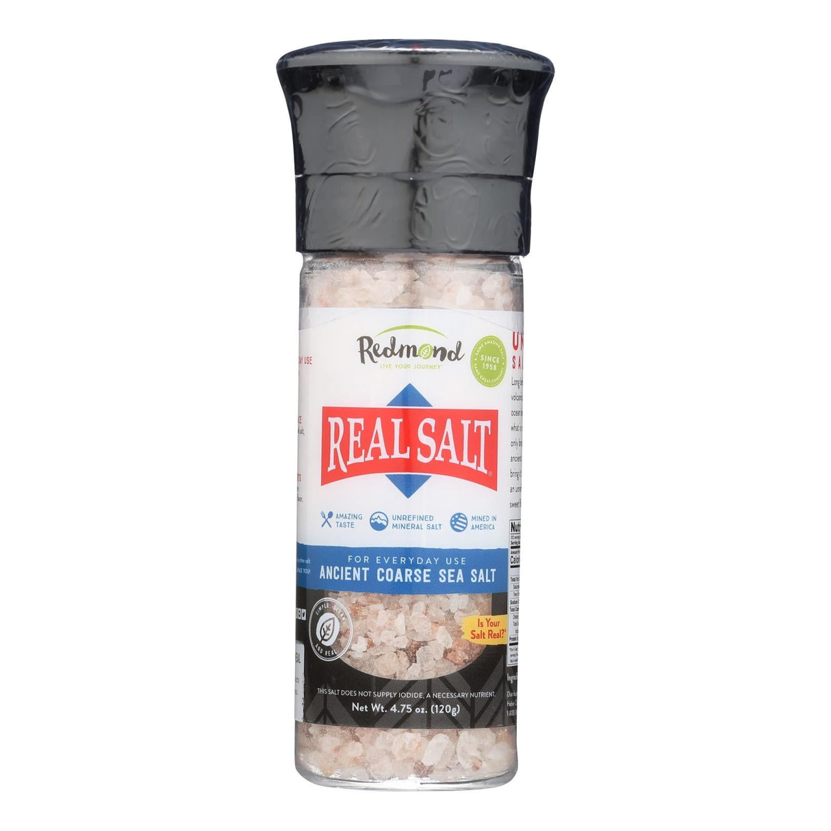 Salt, Sea, Coarse, Grinder,6 - 4.75 OUNCE