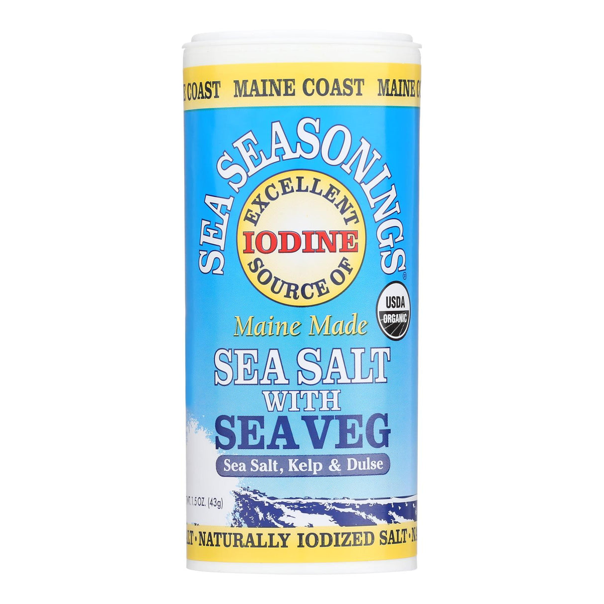 Salt, Sea, contains Kelp & Dulse,1 - 1.5 OUNCE