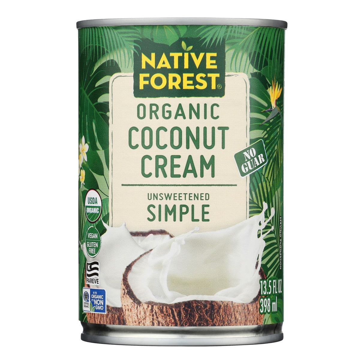Coconut Cream, Unsweetened,12 - 13.5 FLUID