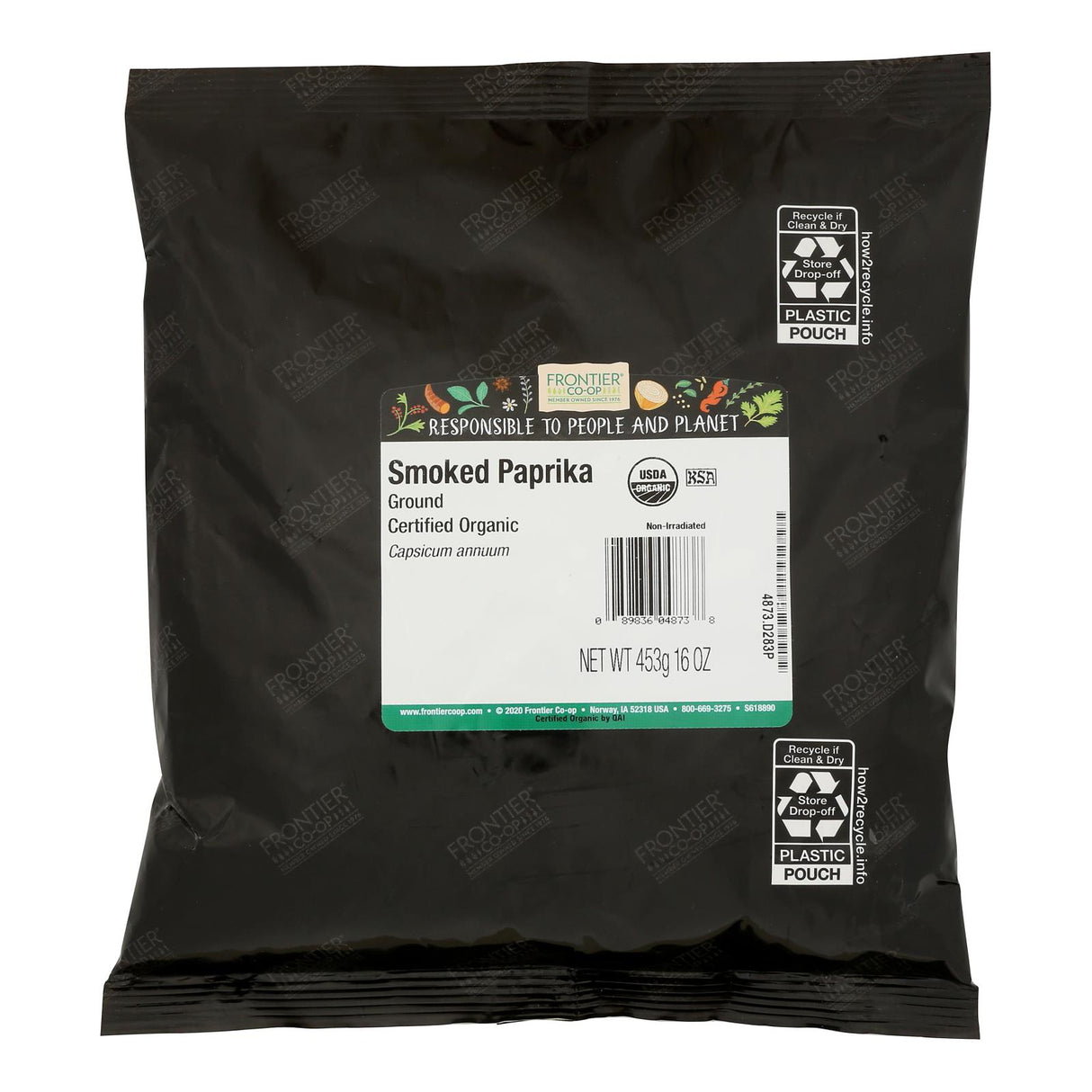 Spice, Paprika, Smoked,1 - 16 OUNCE