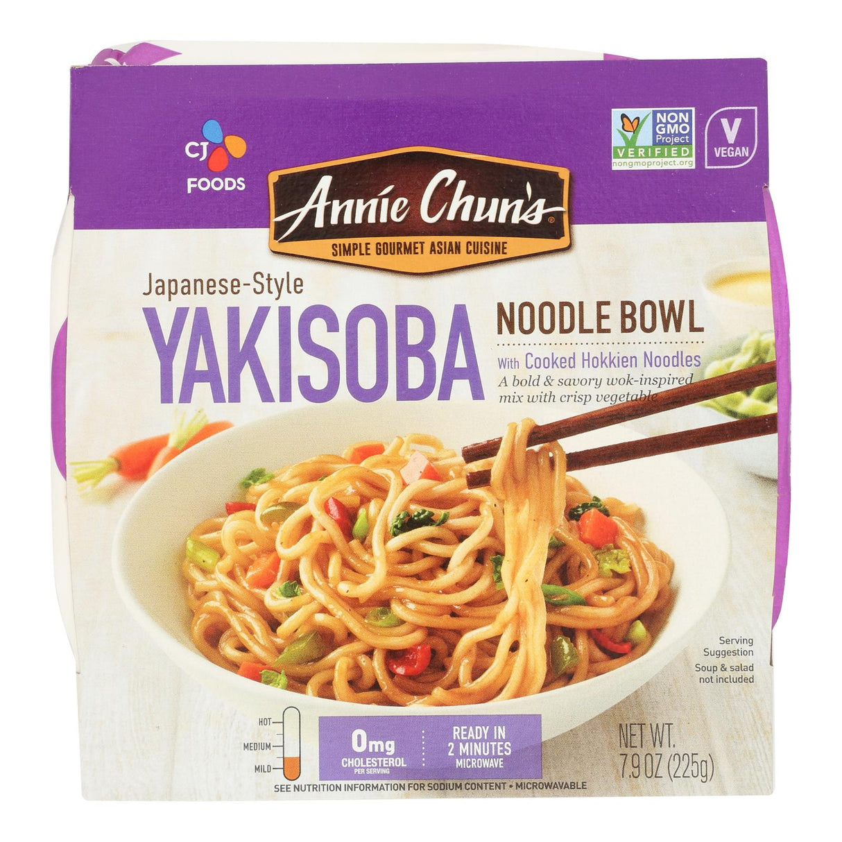 Noodle Bowls, Yakisoba, Japanese-Style, includes Cooked Noodles,6 - 7.9 OUNCE