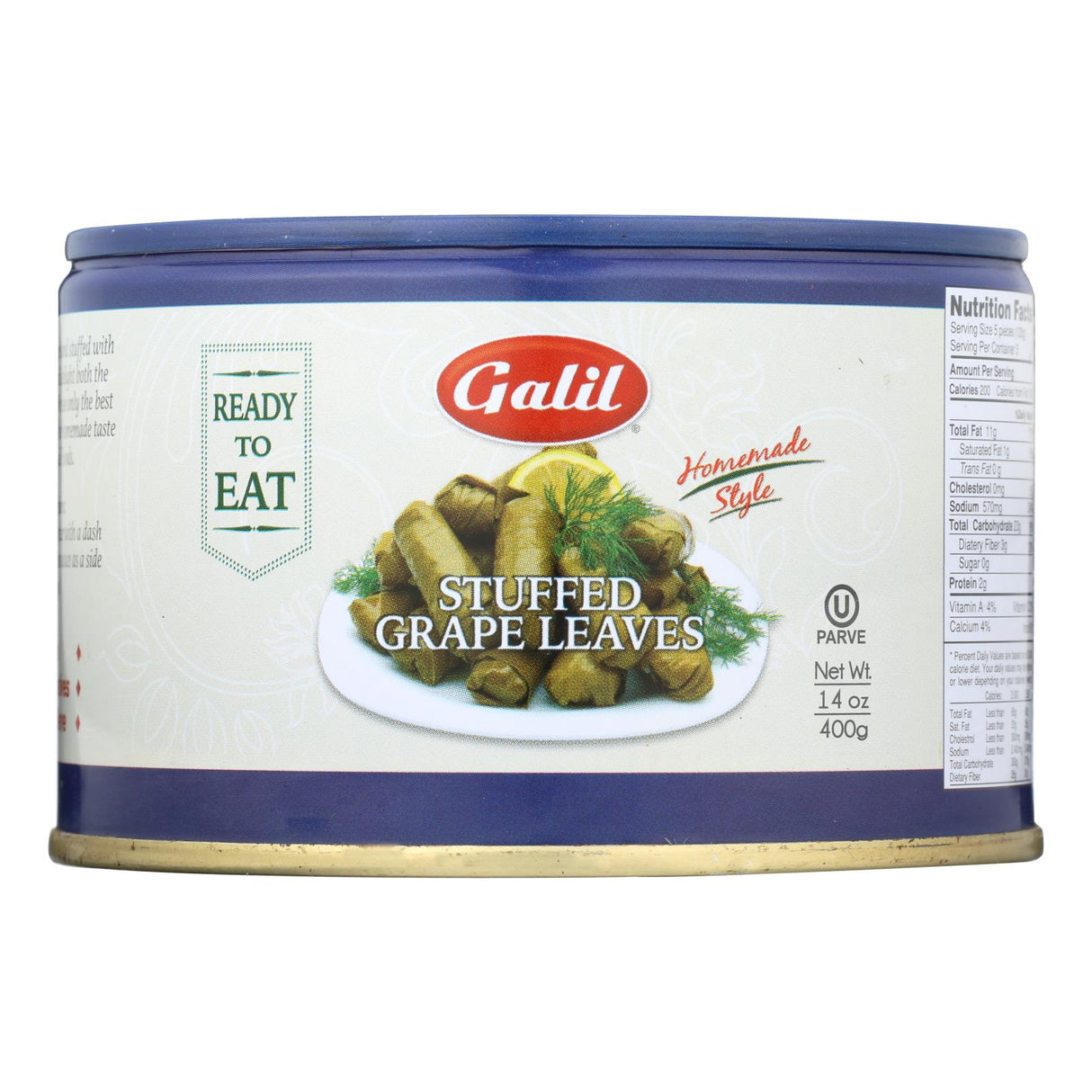 Grape Leaves, Stuffed,12 - 14 OUNCE