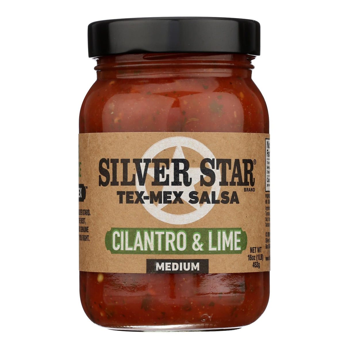 Salsa, Cilantro & Lime, Medium,6 - 16 OUNCE