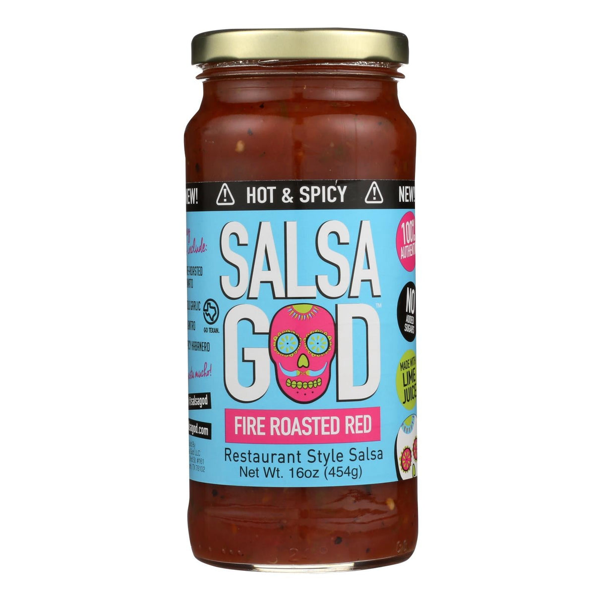 Salsa, Red, Fire-Roasted, Hot & Spicy,6 - 16 OUNCE