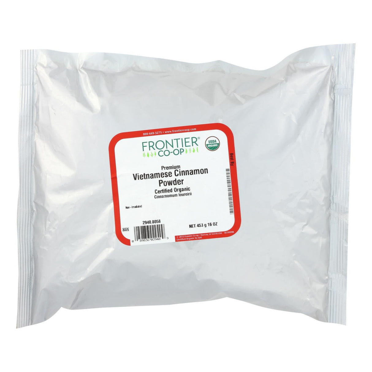 Spices, Cinnamon, Ground, Vietnamese, Contains Oil,1 - 1 POUND