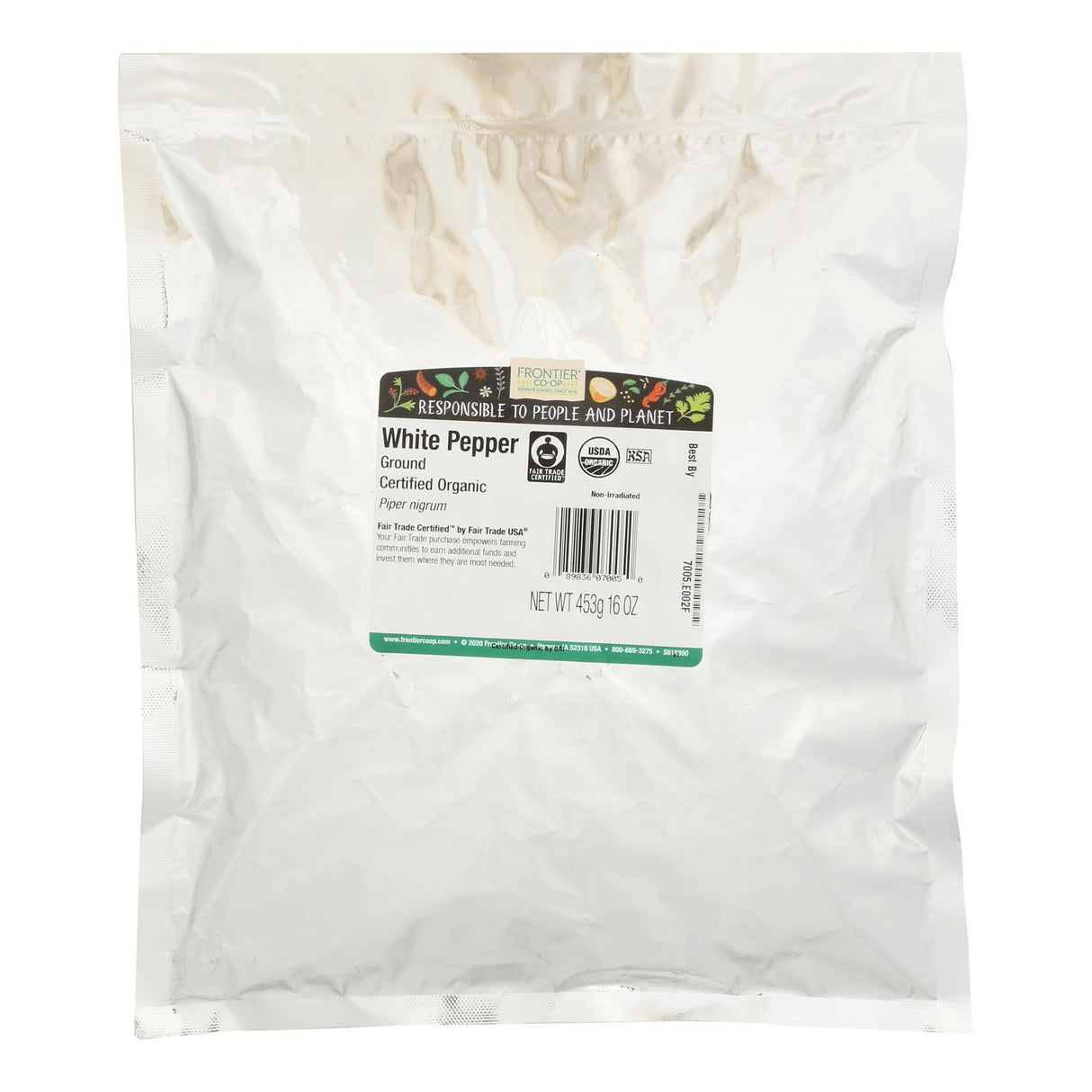 Pepper, White, Ground,1 - 1 POUND