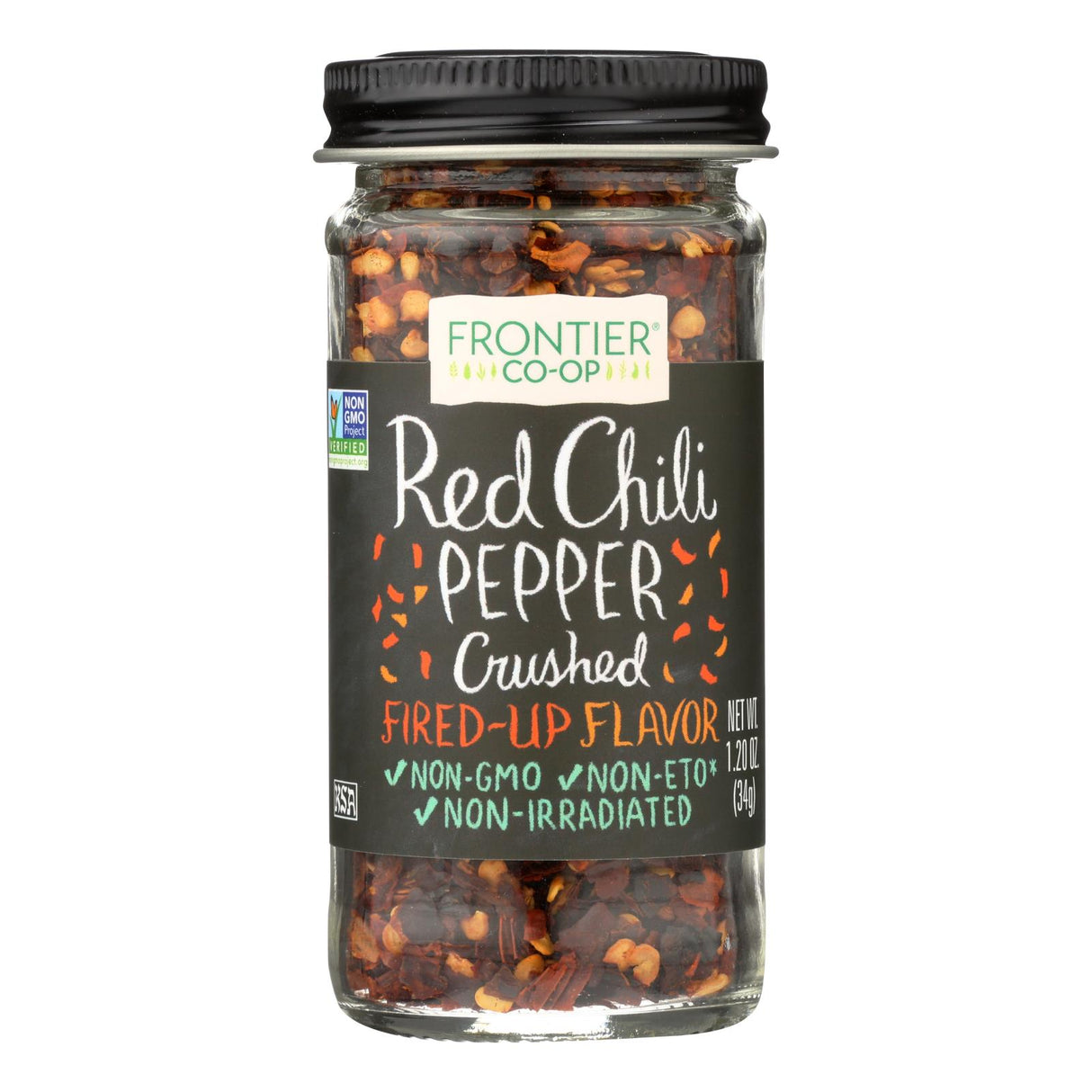 Pepper, Chili, Crushed,1 - 1.2 OUNCE