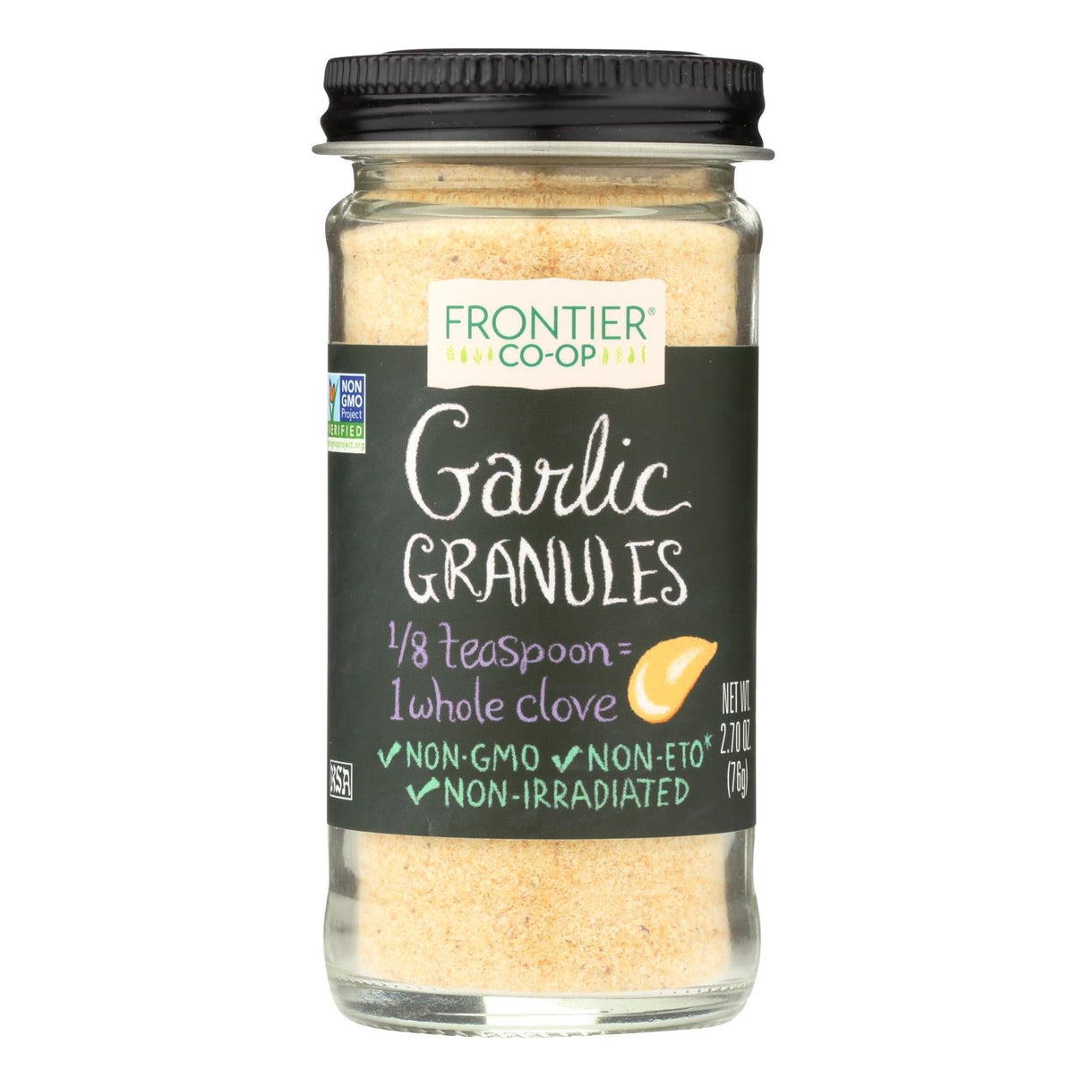 Spices, Garlic, Granulated,1 - 2.7 OUNCE