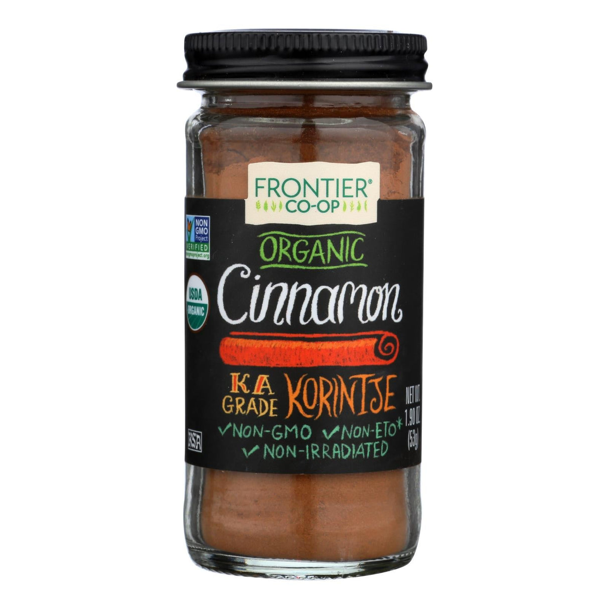 Spices, Cinnamon, Ground, Grade A, Contains Oil,1 - 1.9 OUNCE