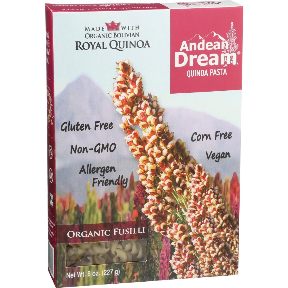 Pasta, Fusilli, Quinoa,12 - 8 OUNCE