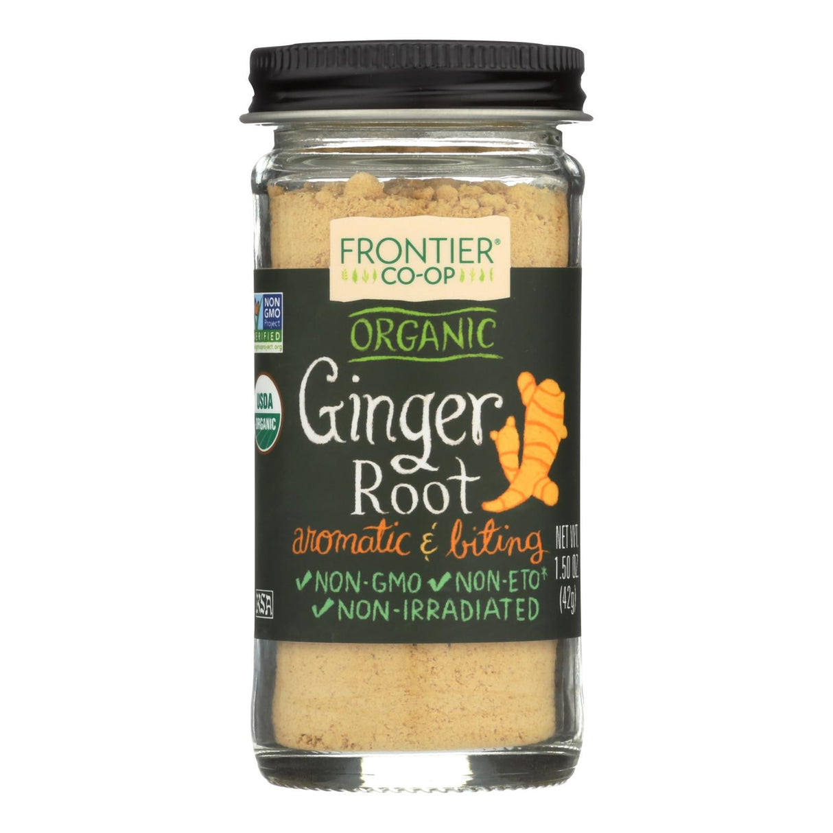 Spice, Ginger Root, Ground,1 - 1.5 OUNCE