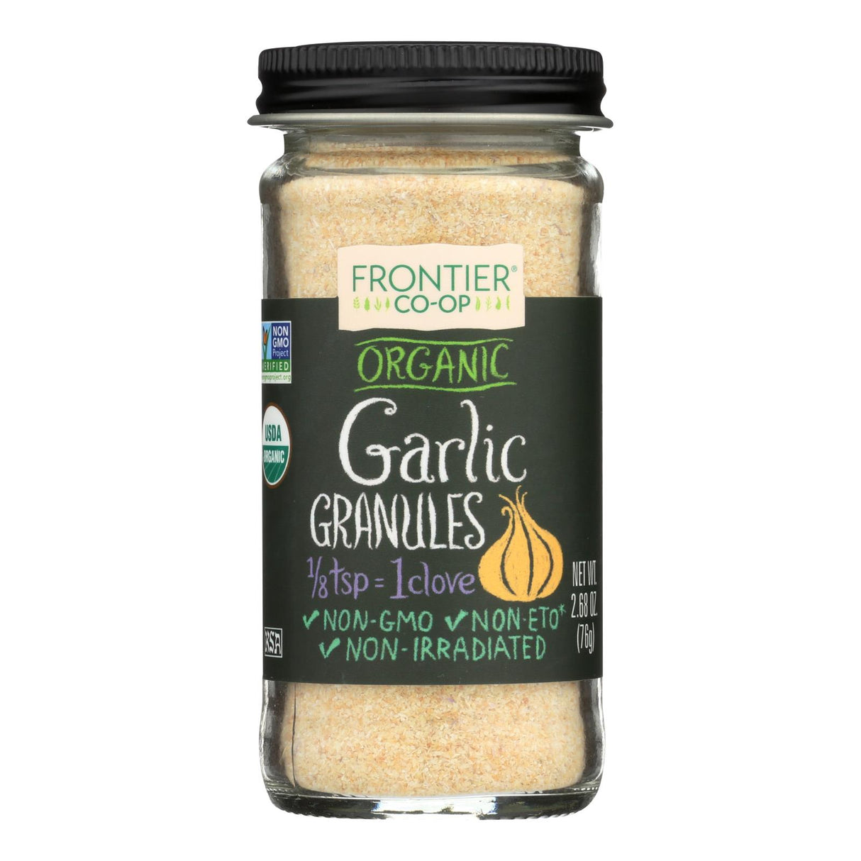 Spices, Garlic, Granulated,1 - 2.68 OUNCE