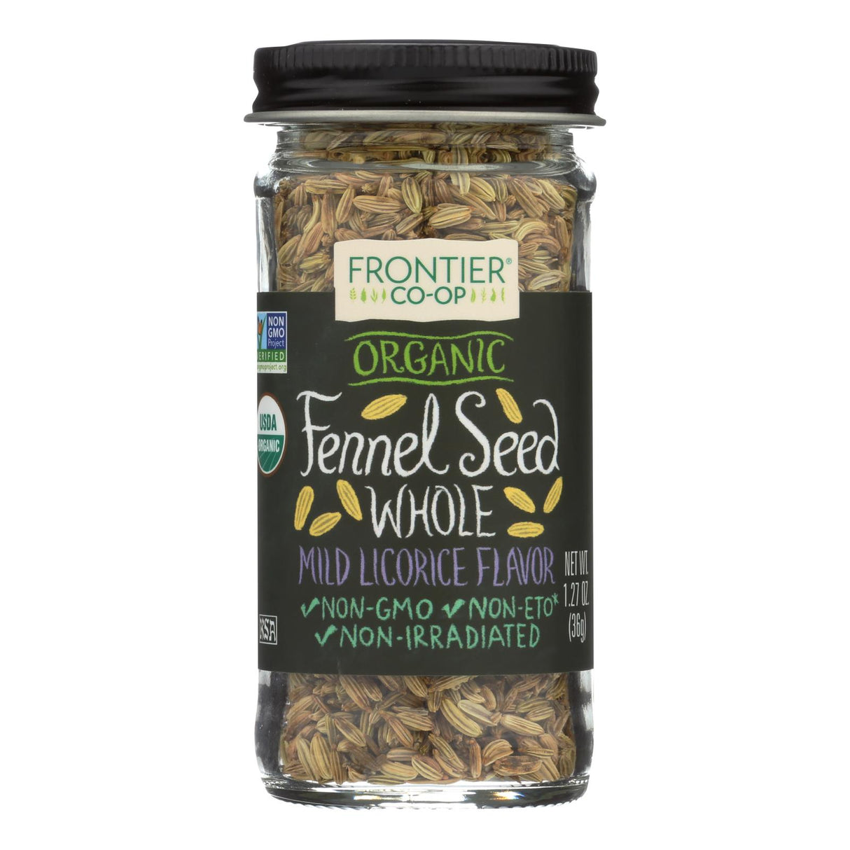 Spice, Fennel Seed, Whole,1 - 1.28 OUNCE