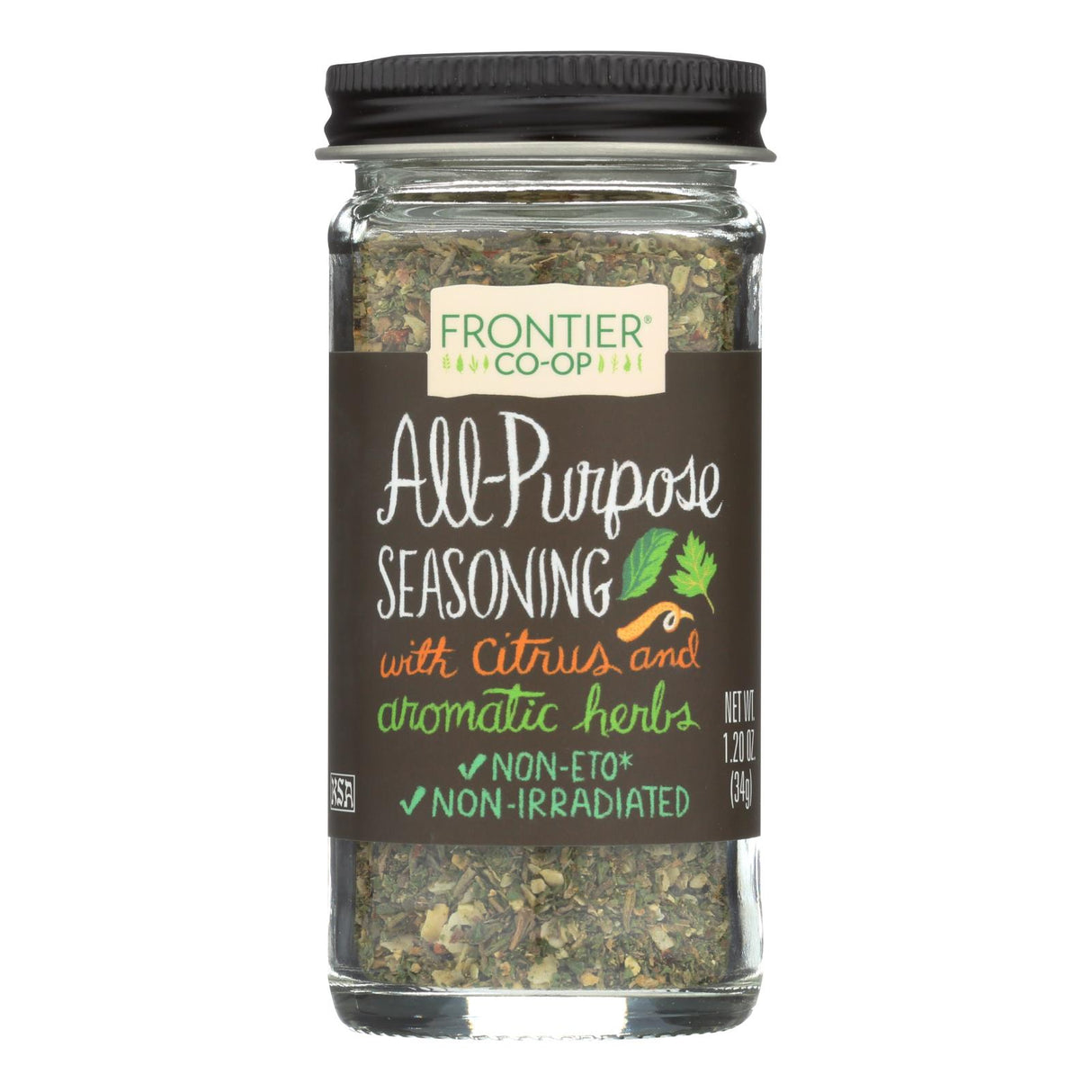 Seasoning, All-Purpose, contains Citrus & Aromatic Herbs,1 - 1.2 OUNCE