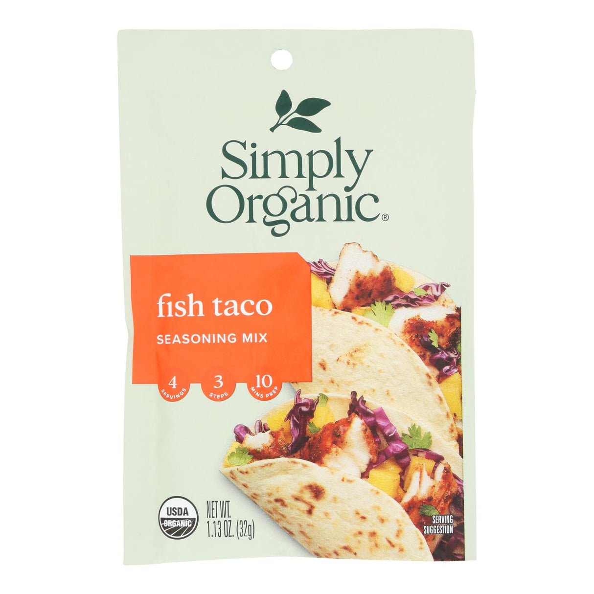 Seasoning Mix, Fish Taco,12 - 1.13 OUNCE