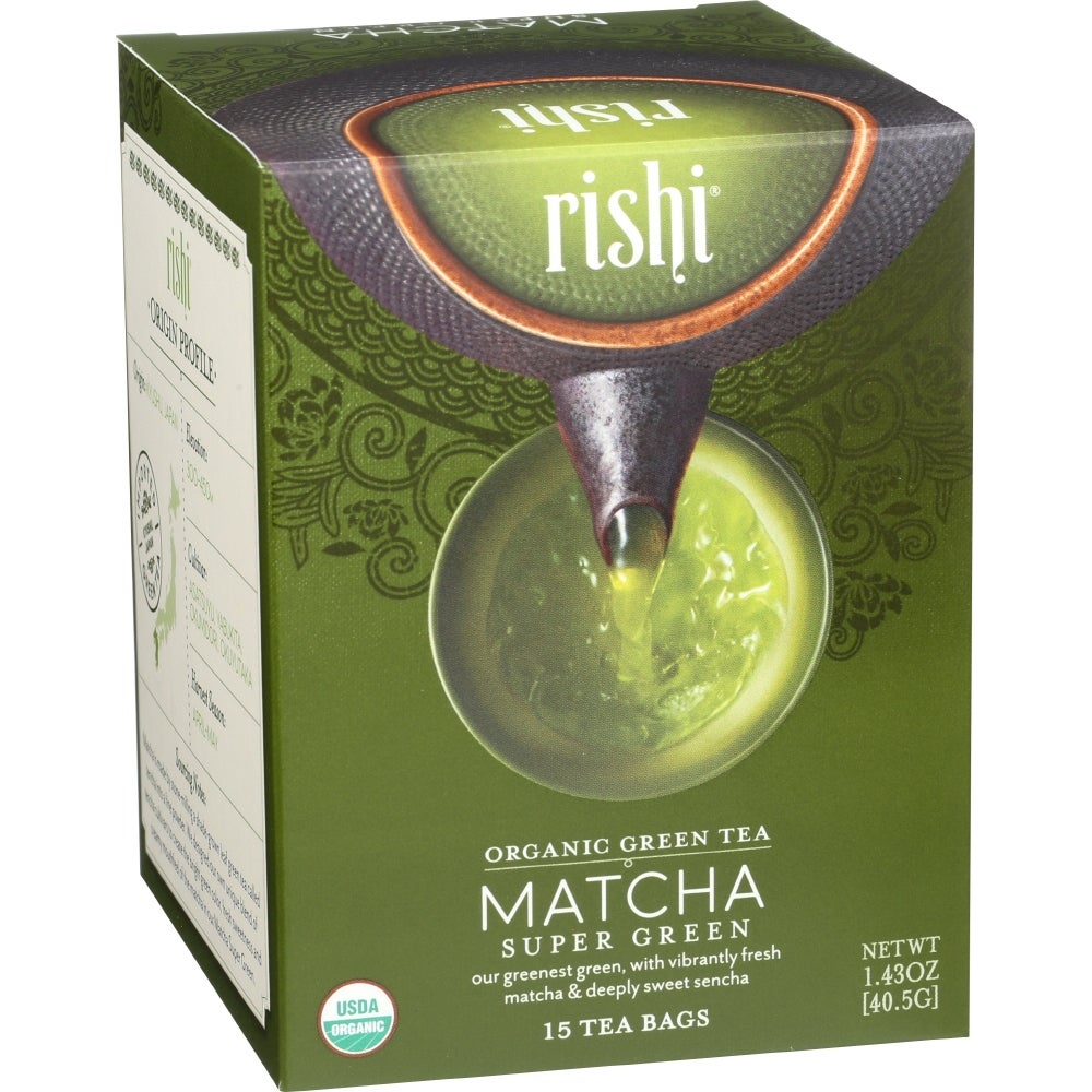 Tea, Matcha Super Green, with Filters, 1.43 Ounce,6 - 15 COUNT