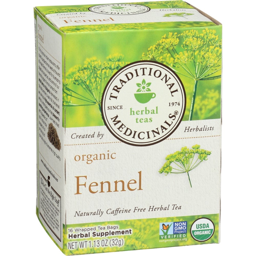 Tea, Fennel, Individually Wrapped with String,6 - 16 COUNT