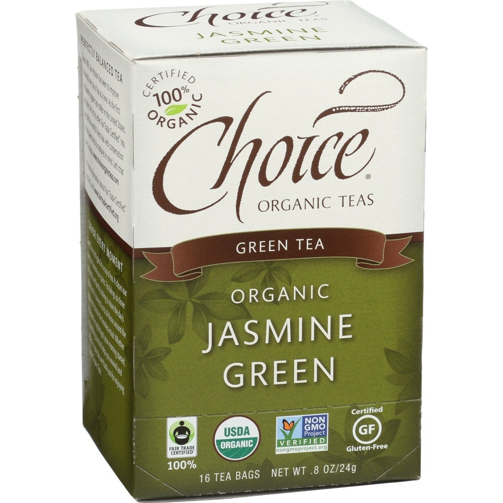Tea, Green, Jasmine, Individually Wrapped with String, 0.8 Ounce,6 - 16 COUNT