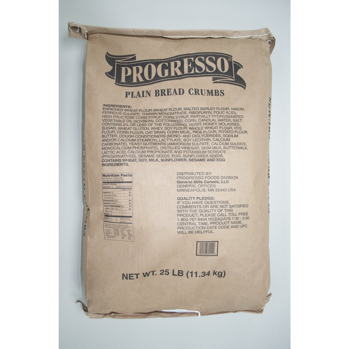 Bread Crumbs, Plain,1 - 25 POUND