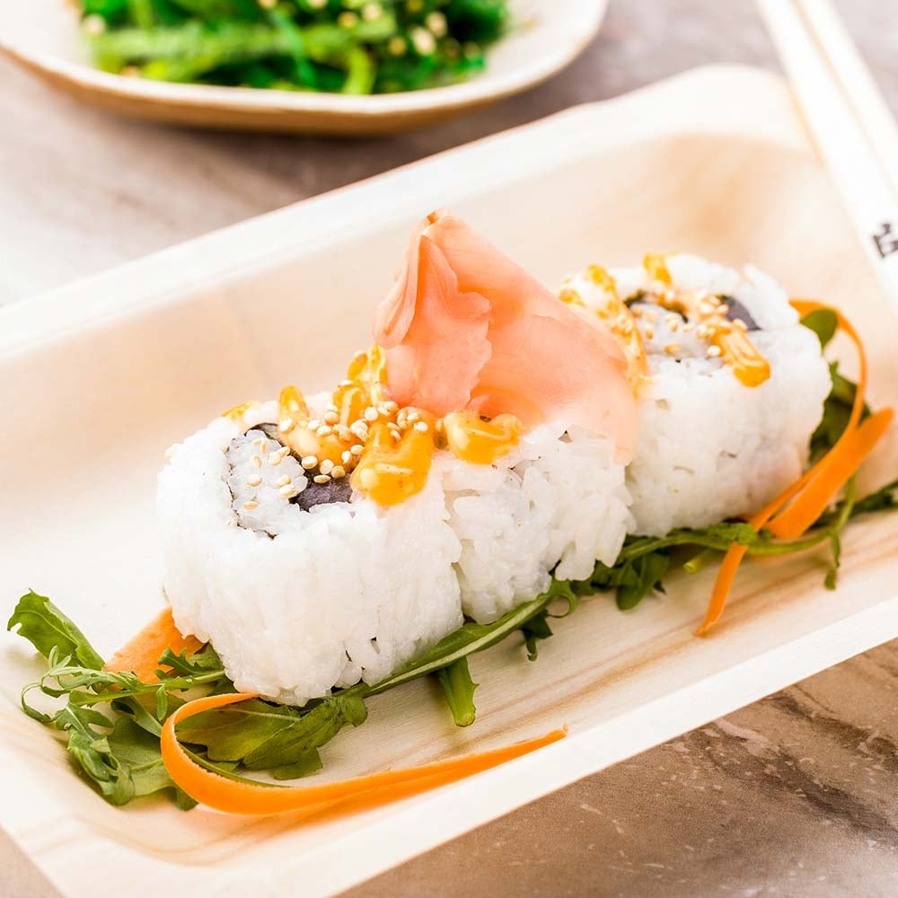 Plates, Food, 5.5 Inch, Wood, Natural, Rectangle, 5.5 Linear Inch,1 - 200 COUNT