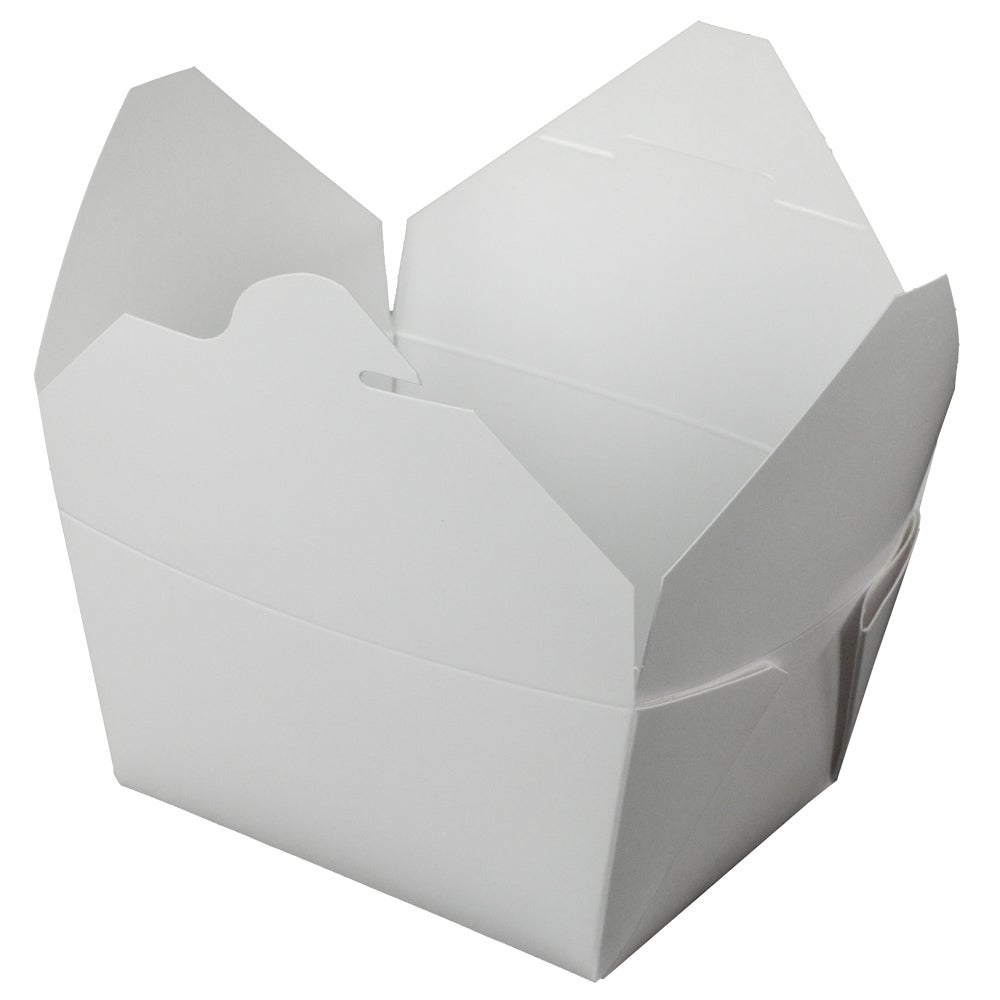 Containers, Food, #1, Paper, White,9 - 50 COUNT