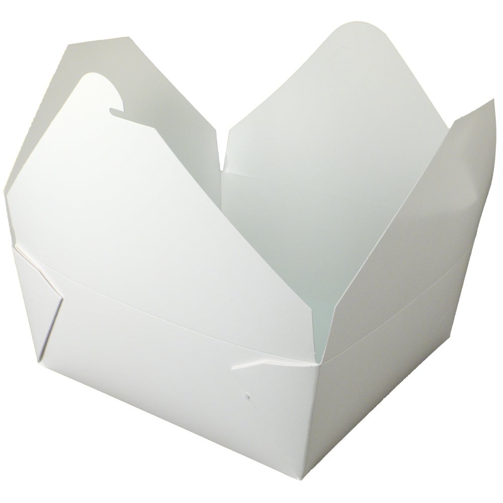 Containers, Food, #6, Paper, White,4 - 30 COUNT