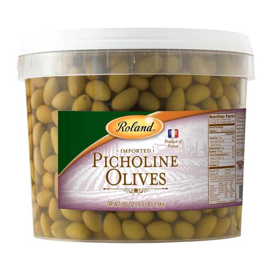 Olives, Picholine, Pail,2 - 88 OUNCE