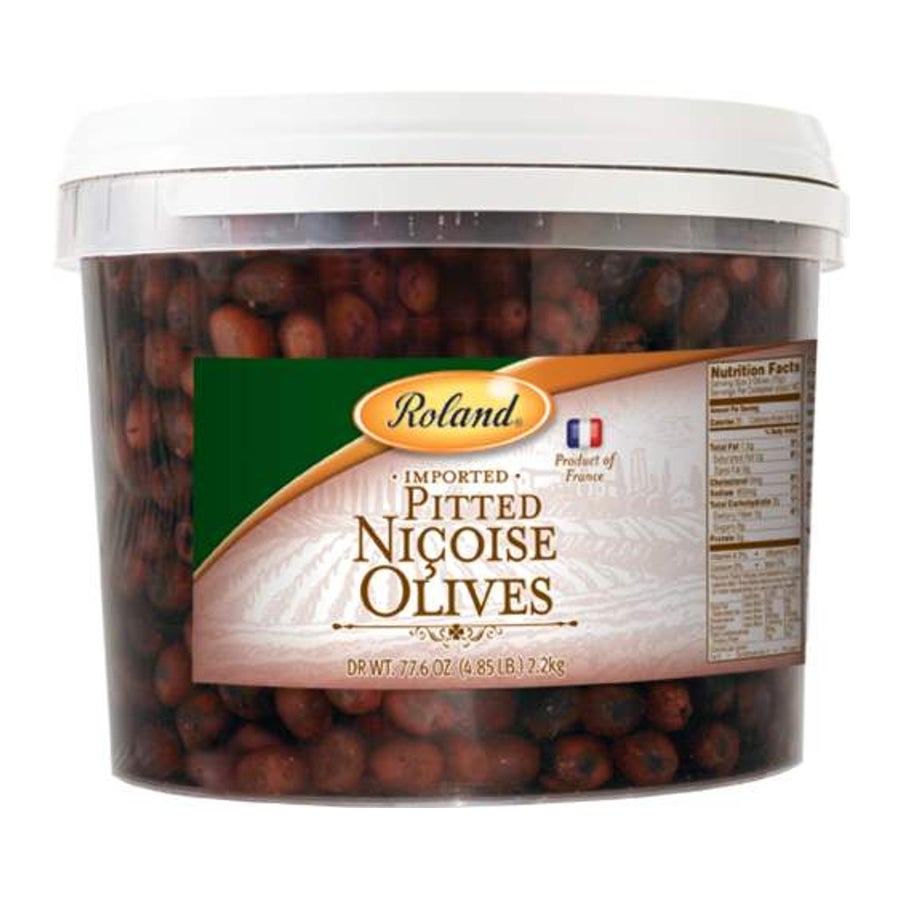 Olives, Nicoise, Pitted,2 - 7.71 POUND