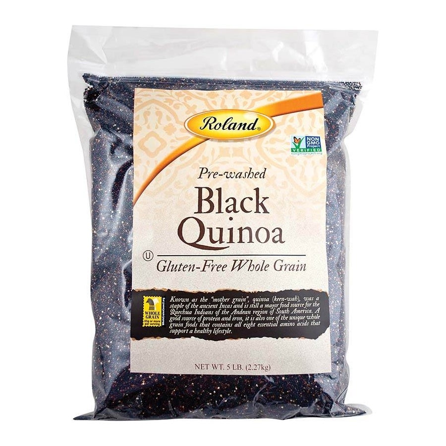 Quinoa, Black, Andean Prewashed,2 - 5 POUND