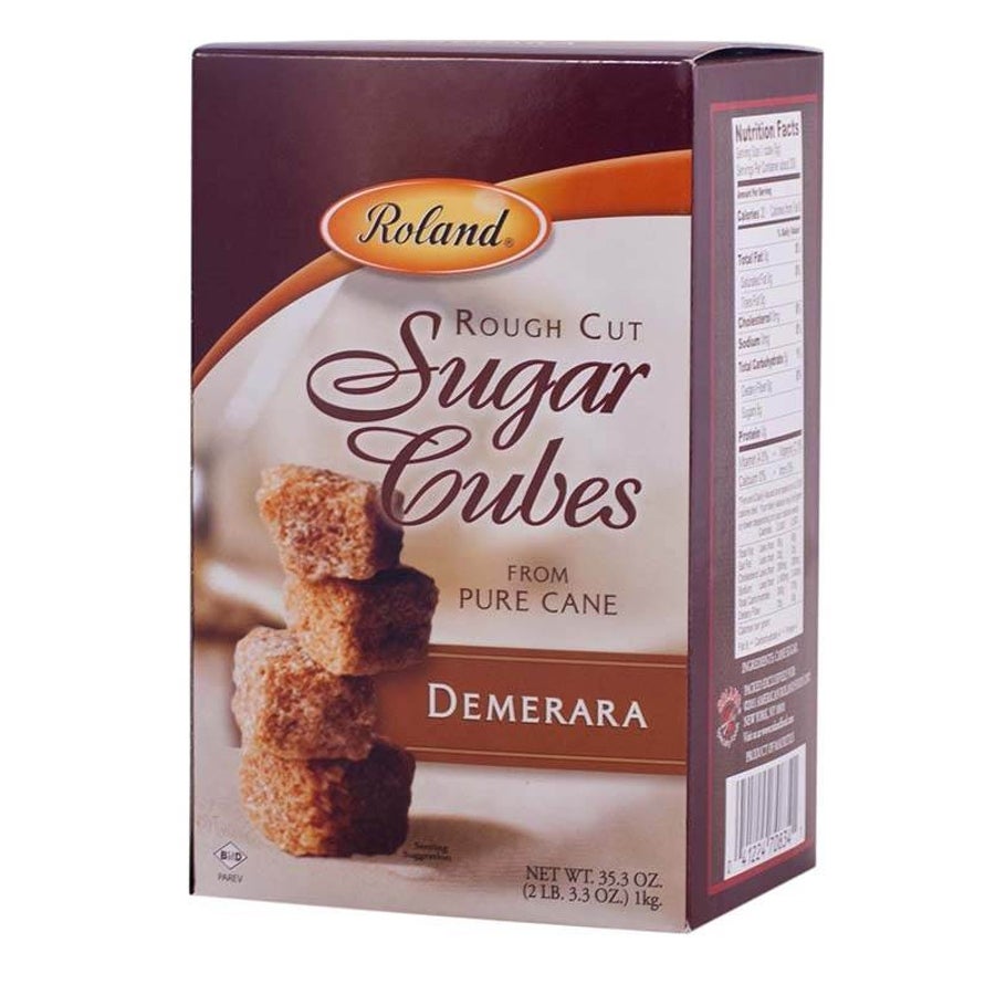 Sugar, Demerara, Rough Cut, Cube,8 - 35.3 OUNCE
