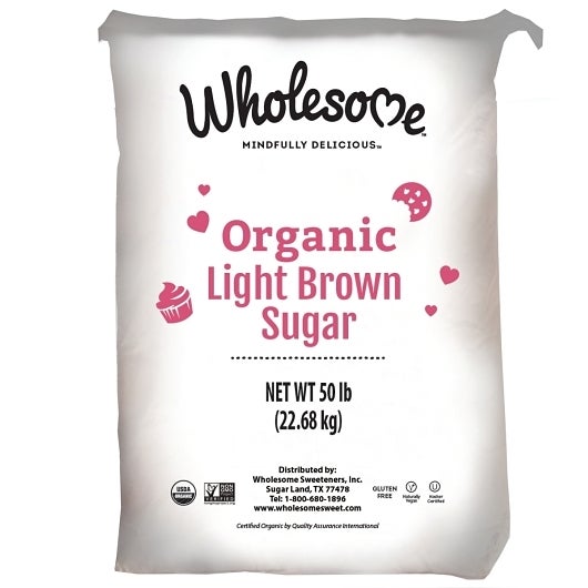 Sugar, Brown, Light,1 - 50 POUND