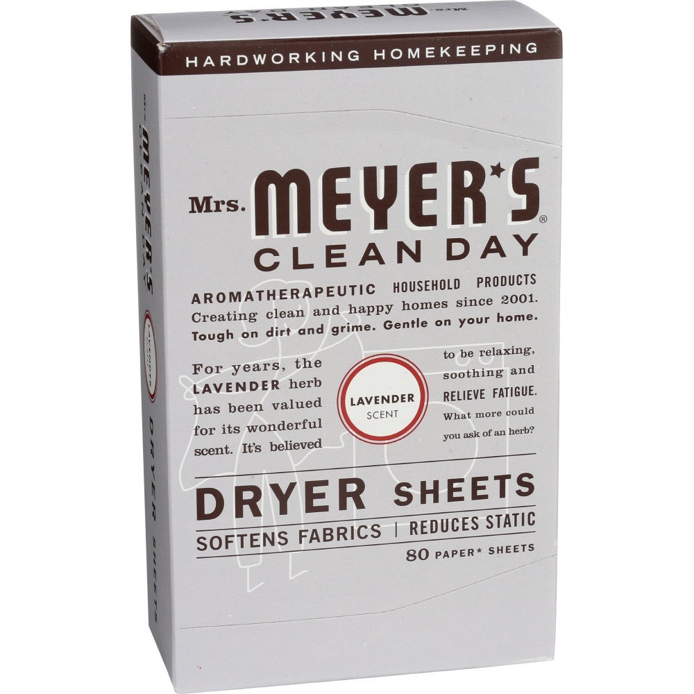 Dryer Sheet, Lavender Scent,12 - 80 COUNT