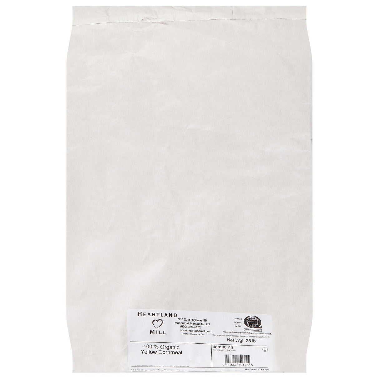 Corn Meal, Yellow, Bulk,1 - 25 POUND