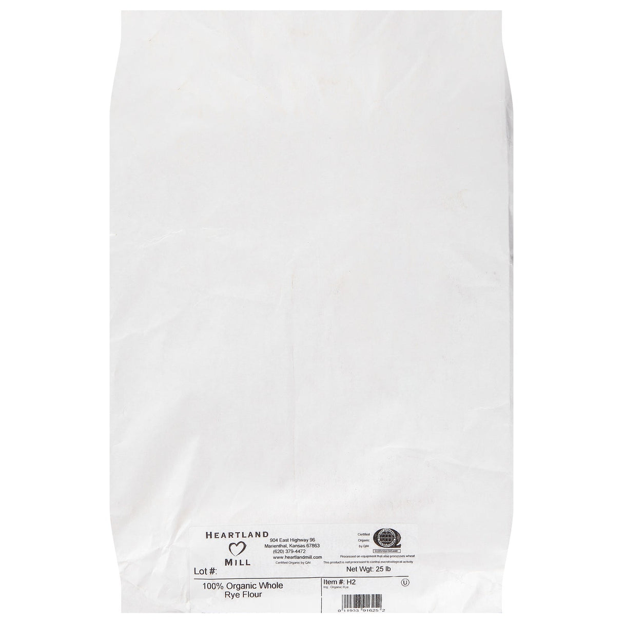 Flour, Whole Rye,1 - 25 POUND