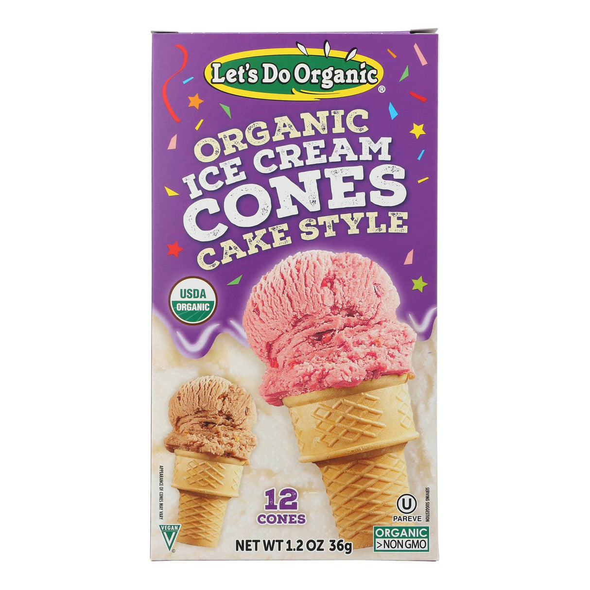 Ice Cream Cones, Cake Cup,12 - 12 COUNT