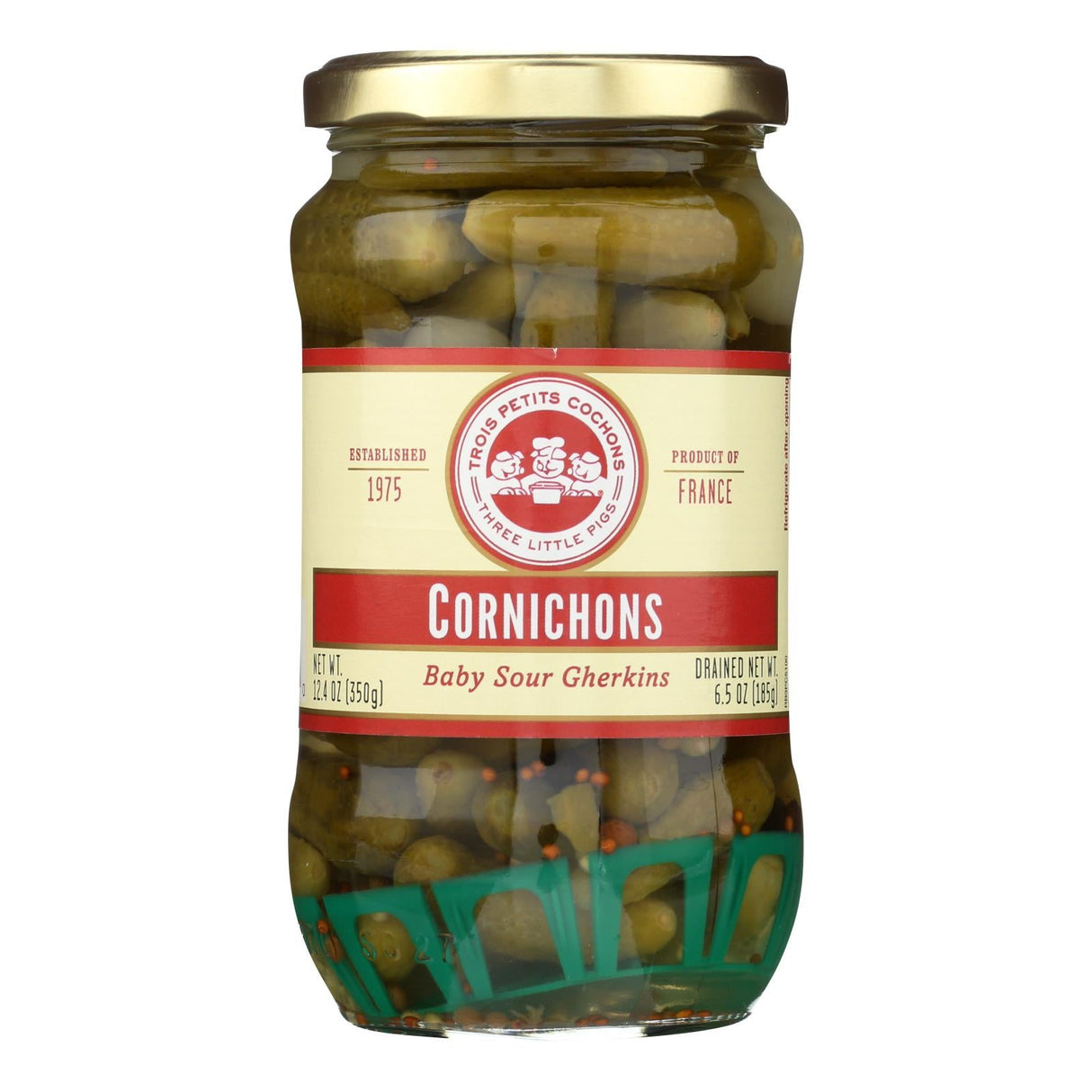 Cornichon, Sour Gherkin,12 - 12.4 OUNCE
