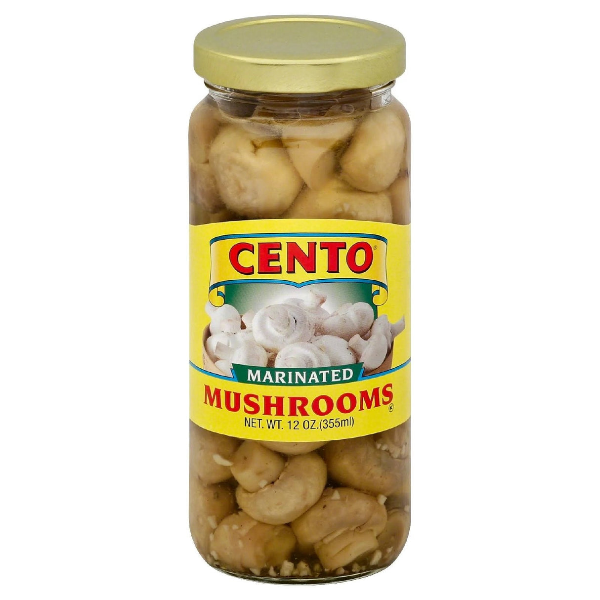 Mushrooms, Marinated,12 - 12 OUNCE