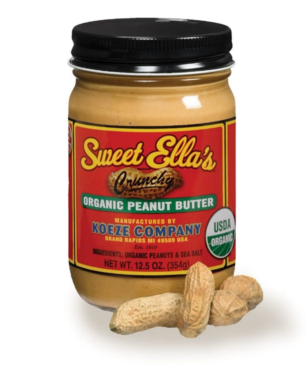 Peanut Butter, Crunchy, Glass,6 - 12.5 OUNCE