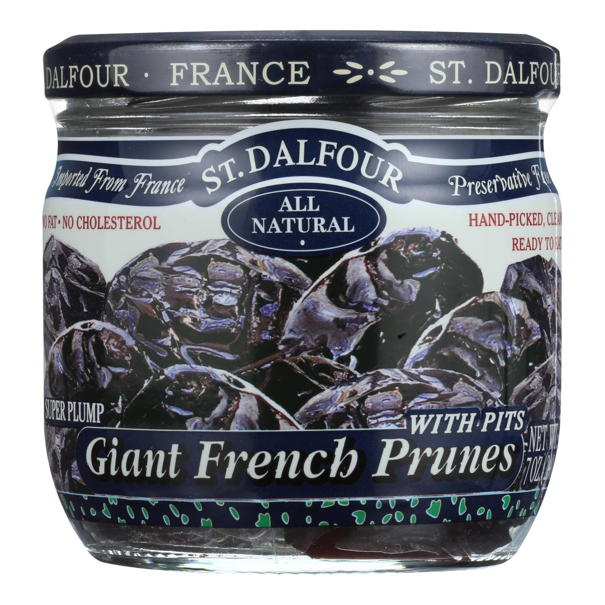 Prunes, French, Giant, contains Pits,6 - 7 OUNCE