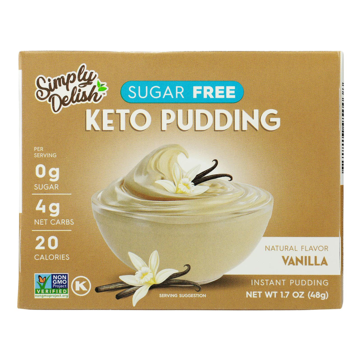 Mix, Pudding, Instant, Vanilla, Sugar-Free,6 - 1.7 OUNCE