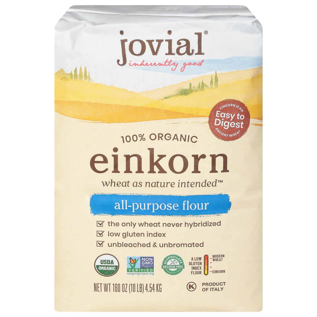 Flour, All-Purpose Einkorn,2 - 10 POUND