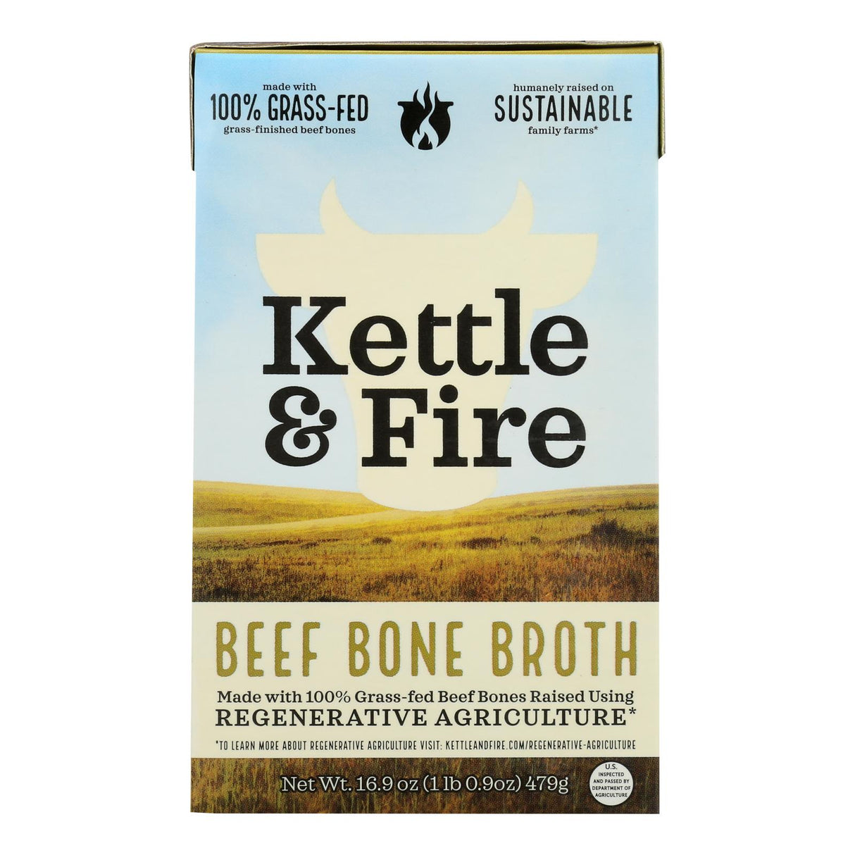 Broth, Beef Bone,6 - 16.9 OUNCE