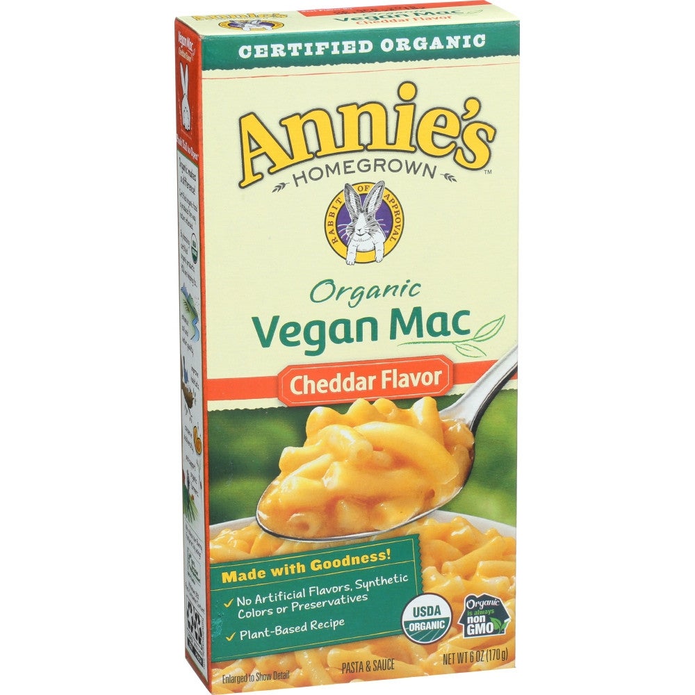 Vegan Mac, Cheddar Flavor,12 - 6 OUNCE